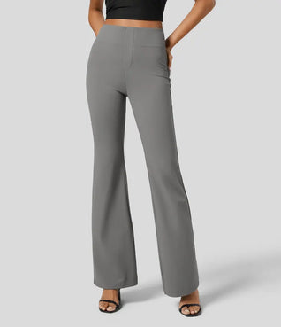 High-Waisted Flare Work Pants