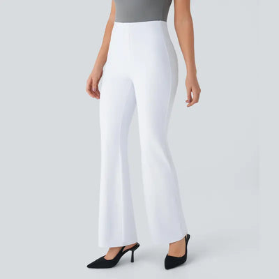 High-Waisted Flare Work Pants