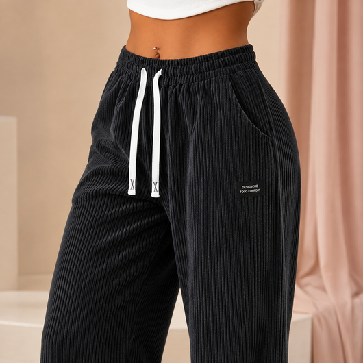 Women's Corduroy Straight-Leg Pants