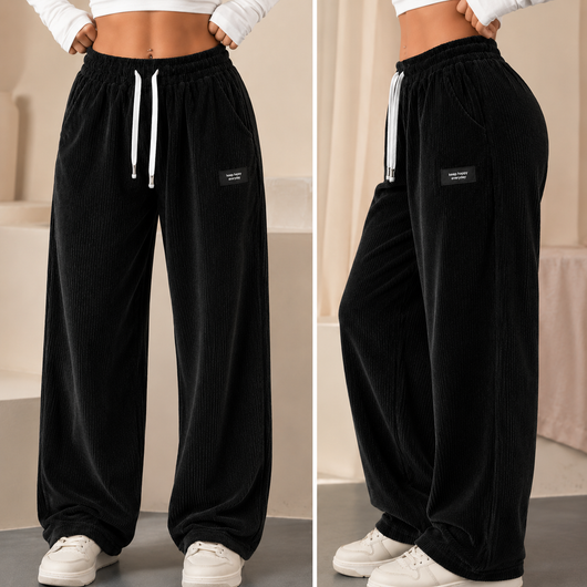 Women's Corduroy Straight-Leg Pants