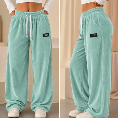 Women's Corduroy Straight-Leg Pants