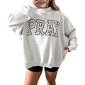 WWJD Patchwork Mock Neck Crewneck